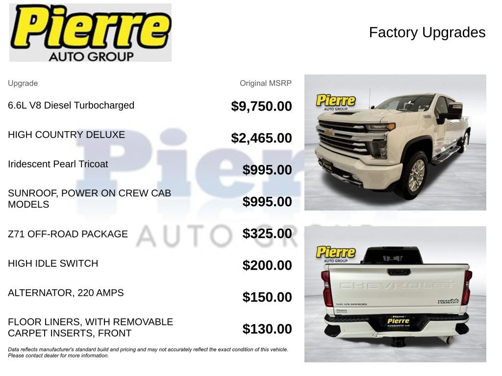 Used 2023 Chevrolet Silverado 3500 High Country w/ Z71 Off-Road Package image 13