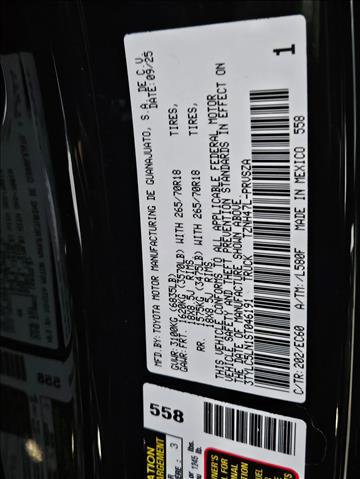 New 2025 Toyota Tacoma Trailhunter Hybrid image 17