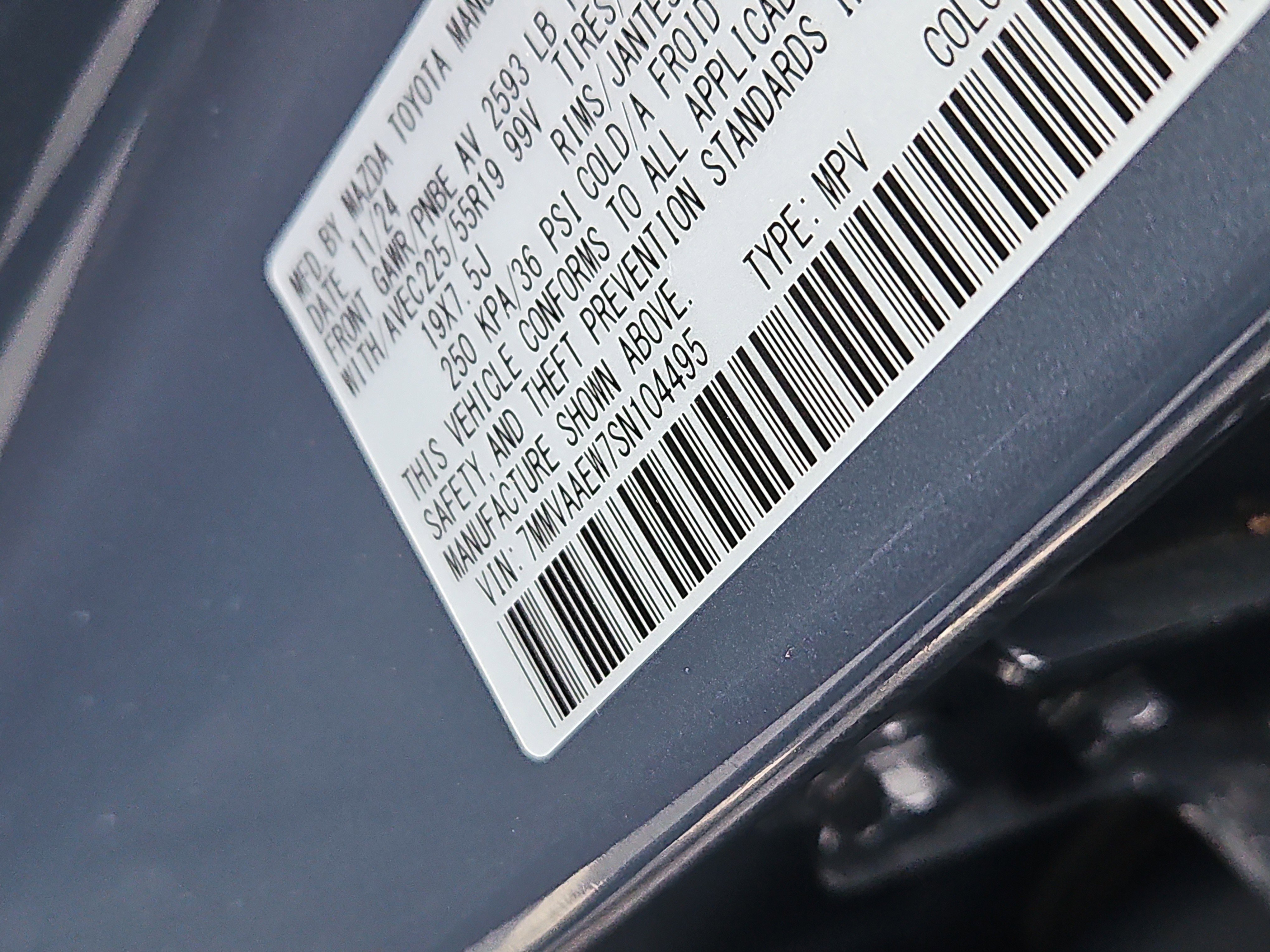 Certified 2025 MAZDA CX-50 2.5 Hybrid w/ Cargo Package image 7