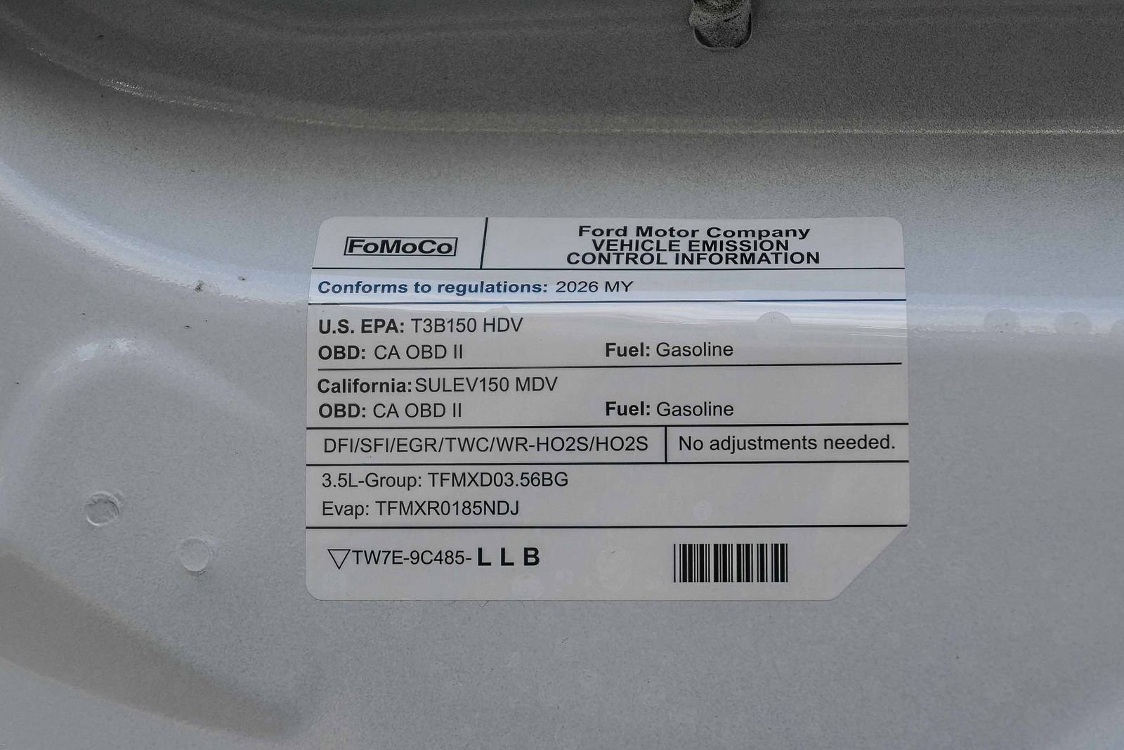 New 2026 Ford Transit 250 148 Medium Roof w/ Load Area Protection Package image 32