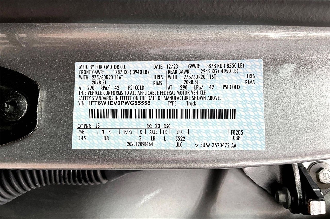 Used 2023 Ford F150 Lightning Lariat w/ Equipment Group 511A High image 16