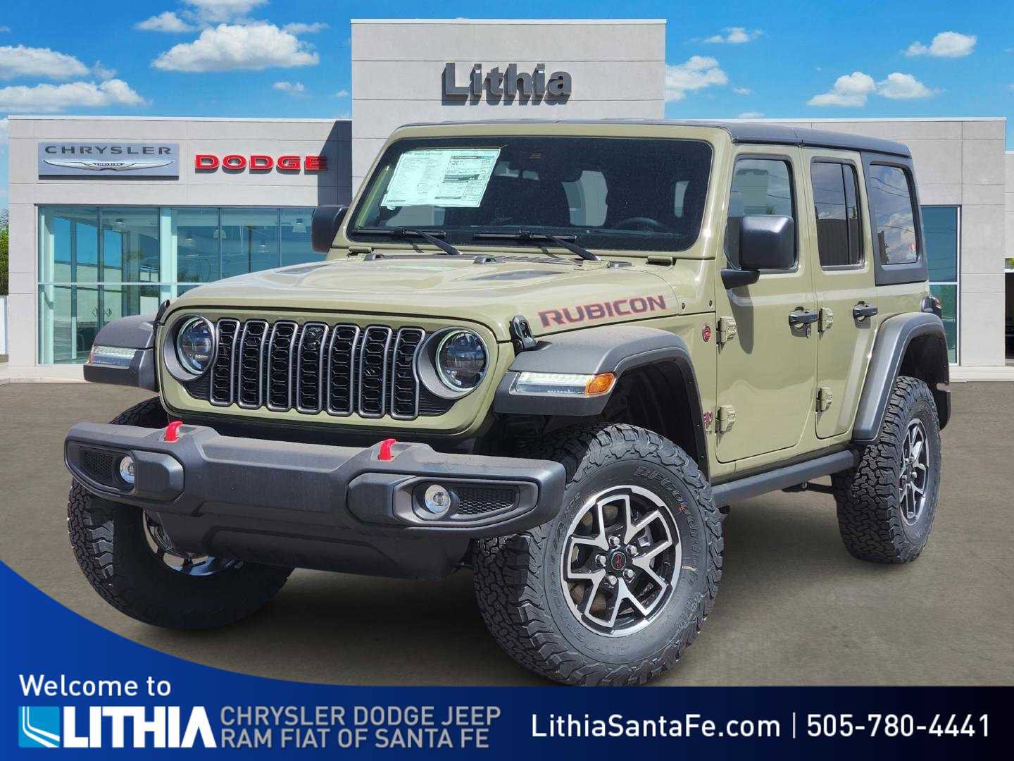 New 2025 Jeep Wrangler Unlimited Rubicon w/ Technology Group