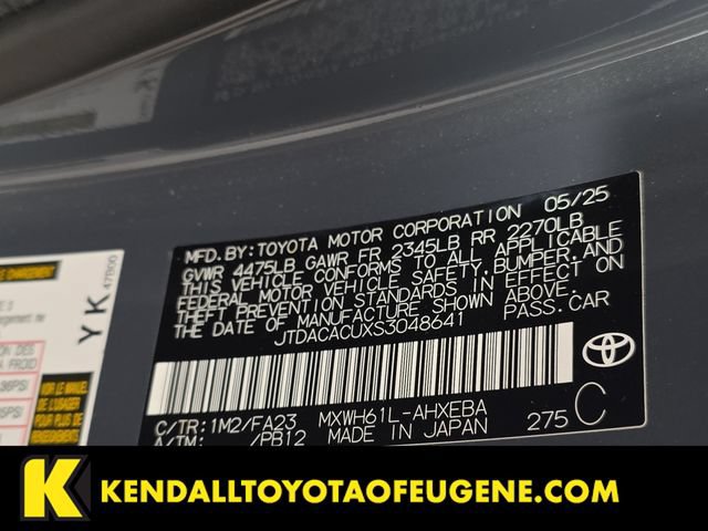 Certified 2025 Toyota Prius Plug-In Hybrid FWD image 10