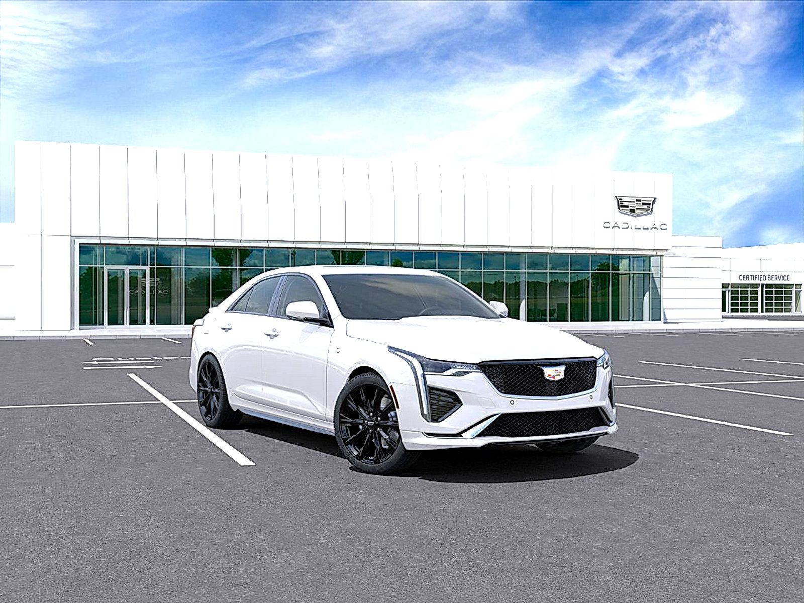 New 2025 Cadillac CT4 Sport RWD image 1