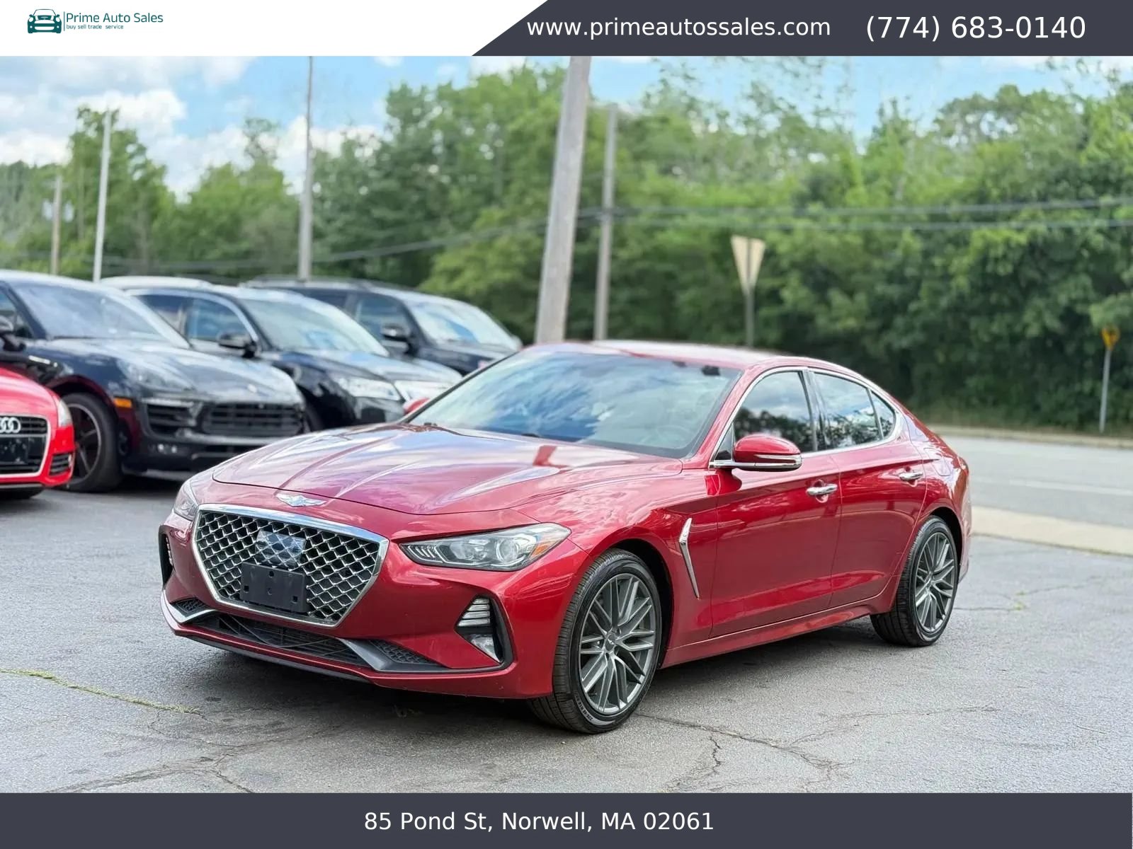 Used 2019 Genesis G70 2.0T Advanced RWD image 3