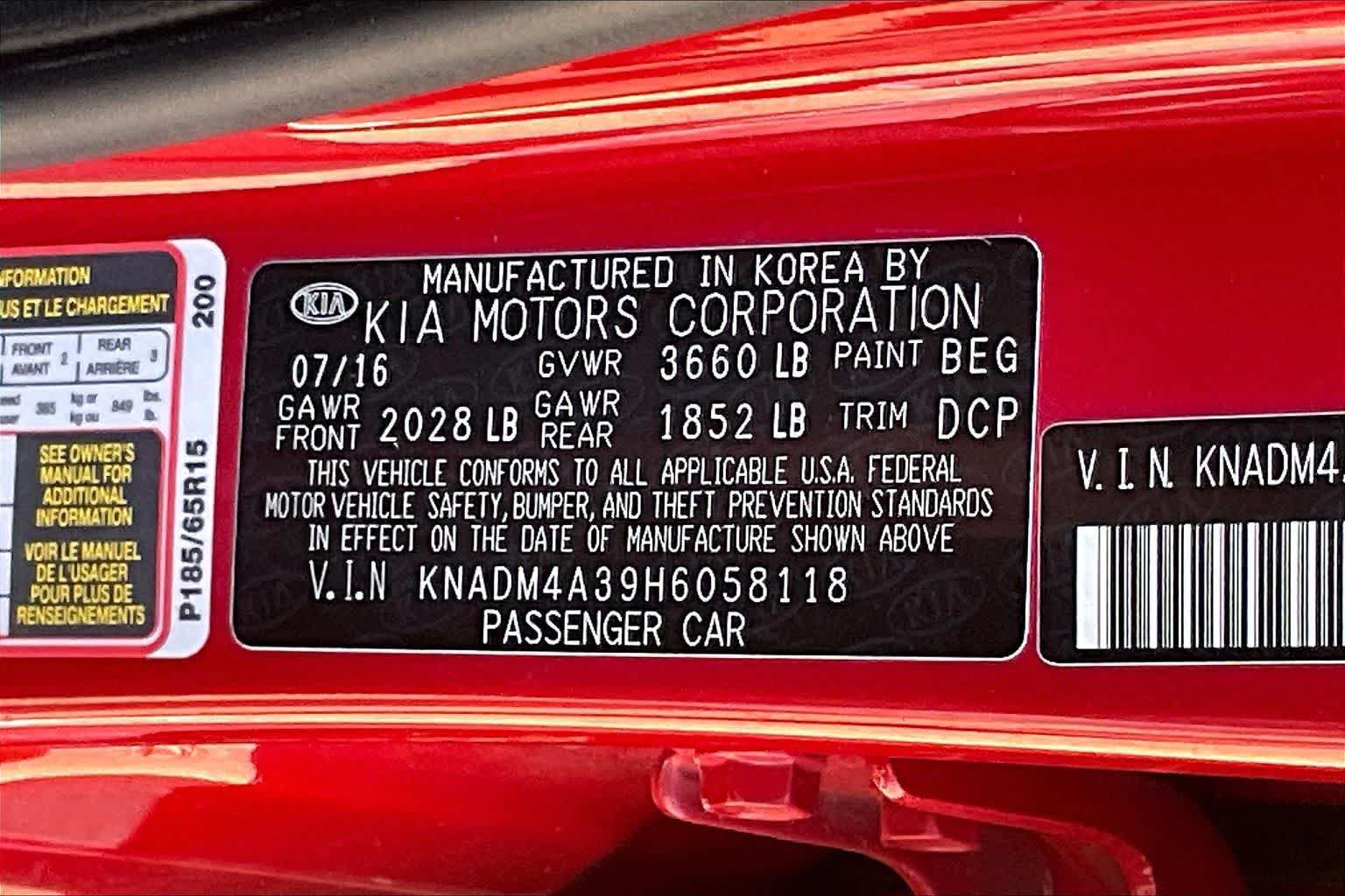 Used 2017 Kia Rio LX FWD image 19