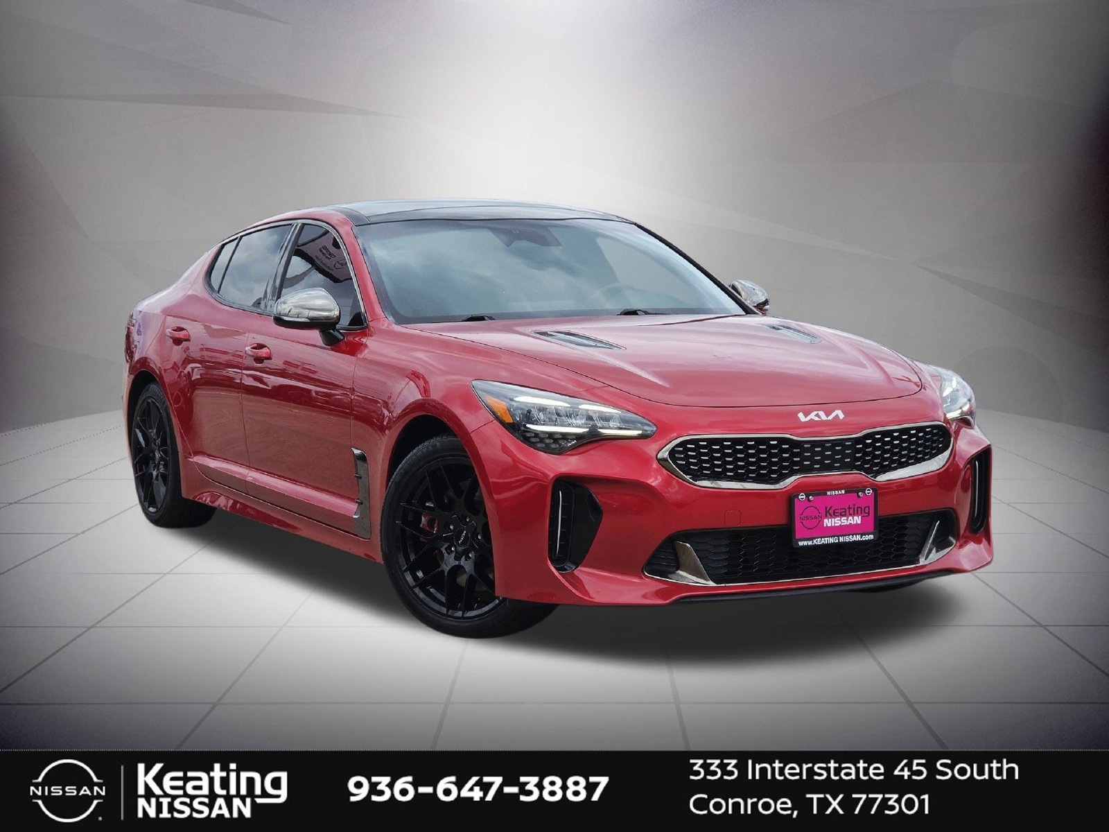 Used 2022 Kia Stinger GT-Line w/ Sun & Sound Package RWD image 3
