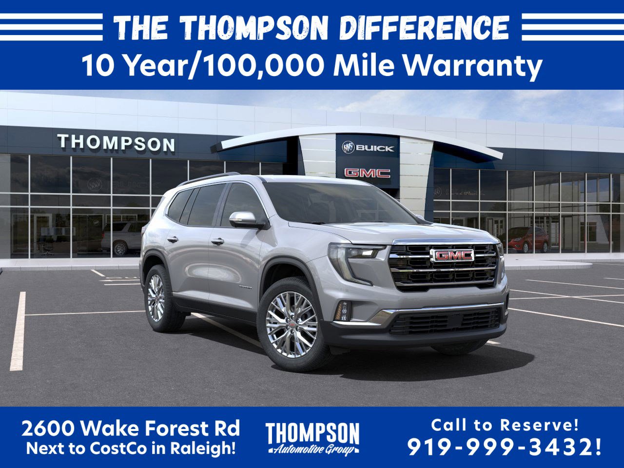 New 2025 GMC Acadia Elevation w/ Elevation Premium Package