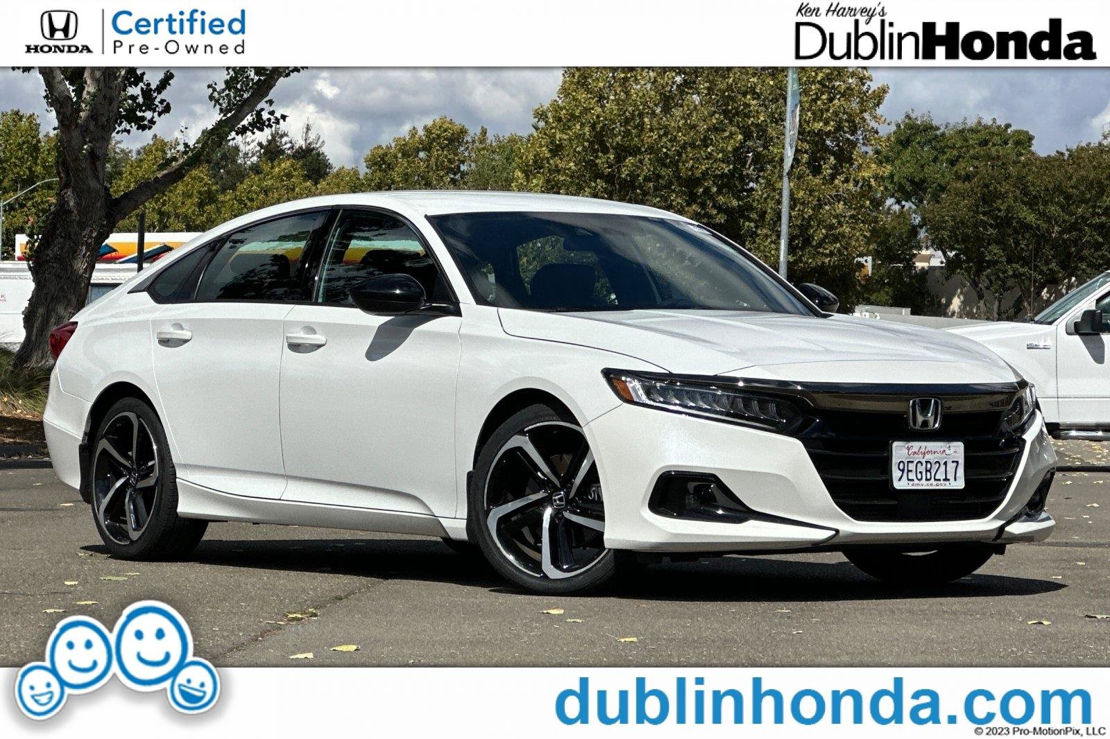 Certified 2022 Honda Accord Sport