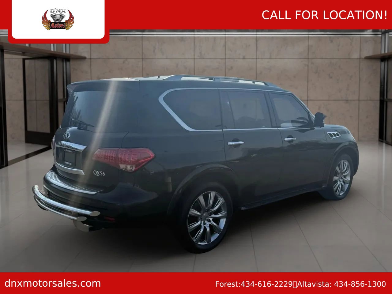Used 2012 INFINITI QX56 4WD w/ Deluxe Touring Pkg image 5