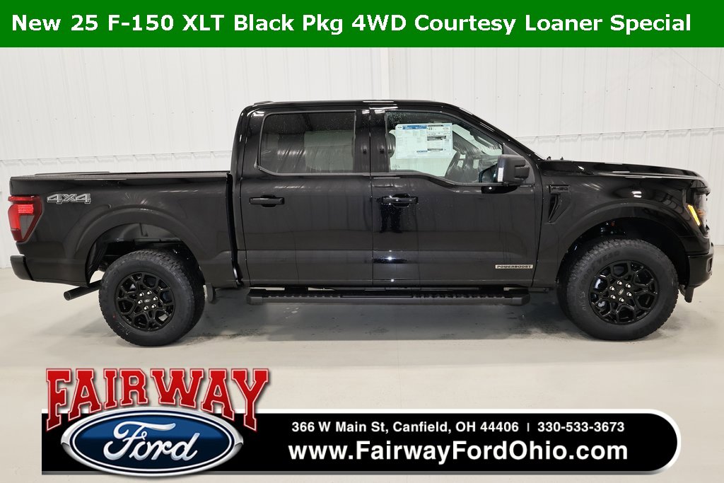 New 2025 Ford F150 XLT w/ Equipment Group 302A MID