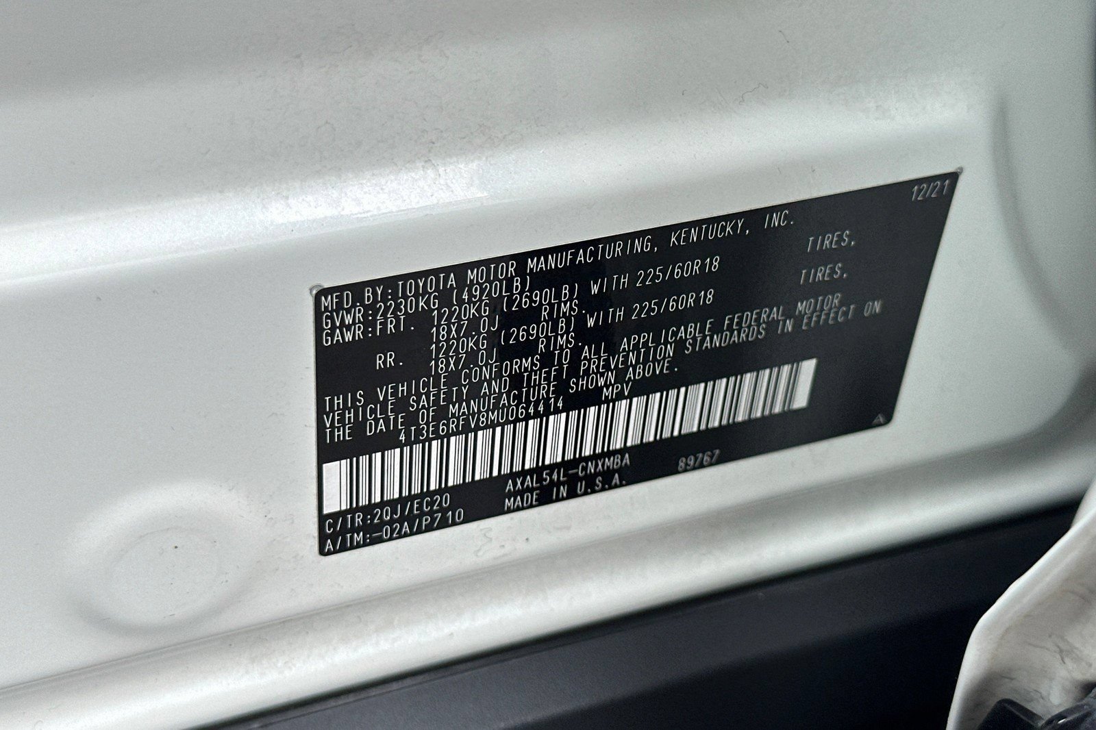 Used 2021 Toyota RAV4 XSE AWD/4WD image 30