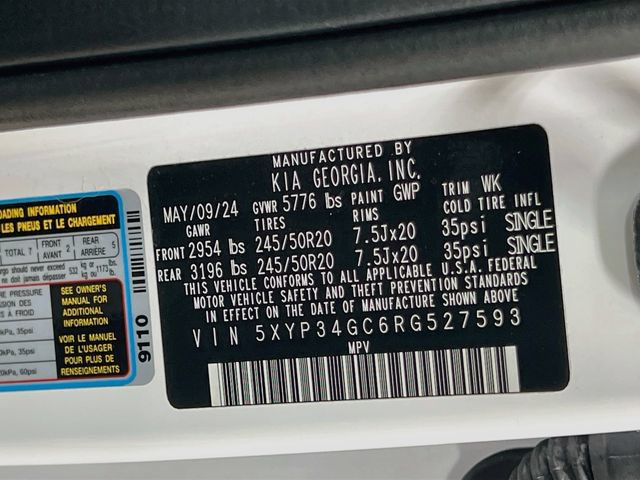 Certified 2024 Kia Telluride EX w/ EX Captain's Chair Package FWD image 35