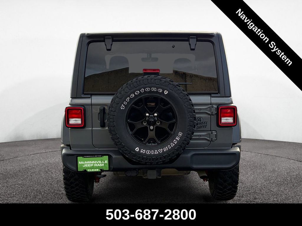 Certified 2022 Jeep Wrangler Willys image 4