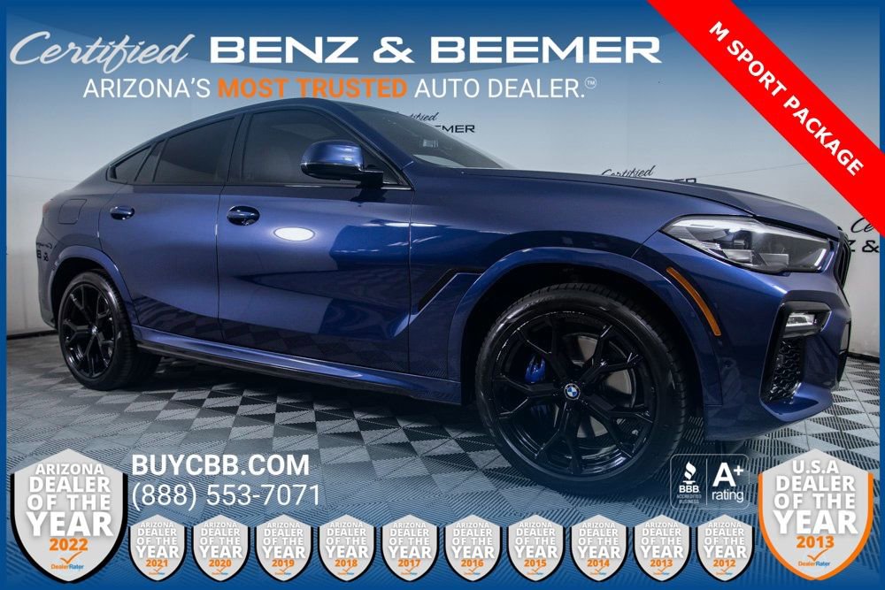 Used 2021 BMW X6 xDrive40i w/ M Sport Package image 1