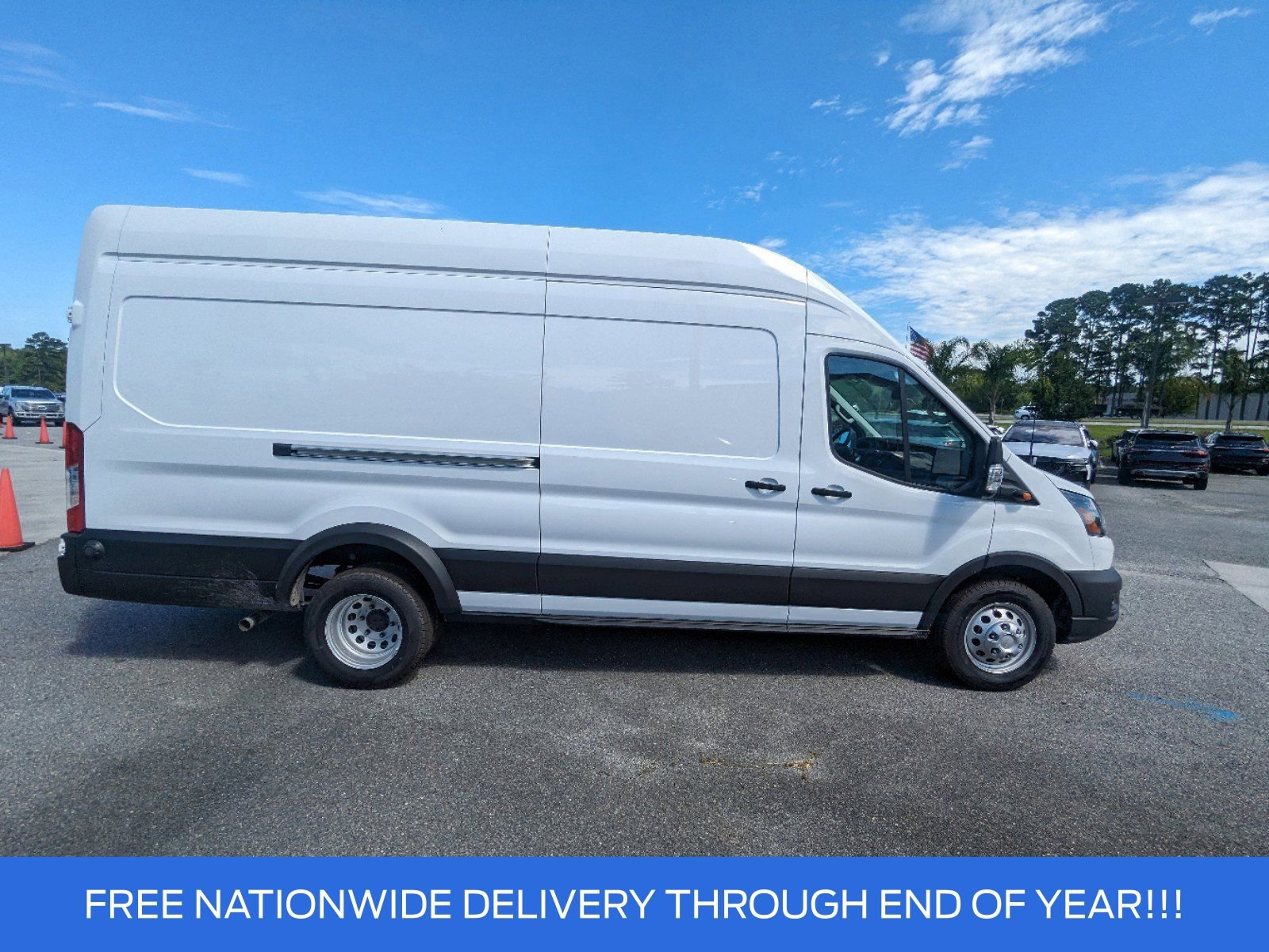 New 2024 Ford Transit 350 148 High Roof DRW AWD w/ Exterior Upgrade Package image 3