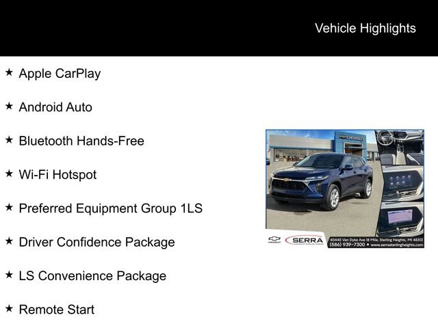 Certified 2024 Chevrolet Trax LS w/ LS Convenience Package FWD image 4