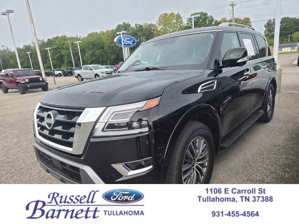 Used 2024 Nissan Armada SL w/ Captain's Chairs Package image 1