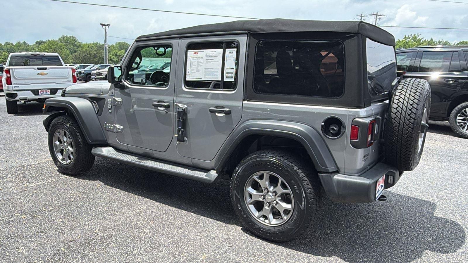 Used 2020 Jeep Wrangler Unlimited Sport AWD/4WD image 7