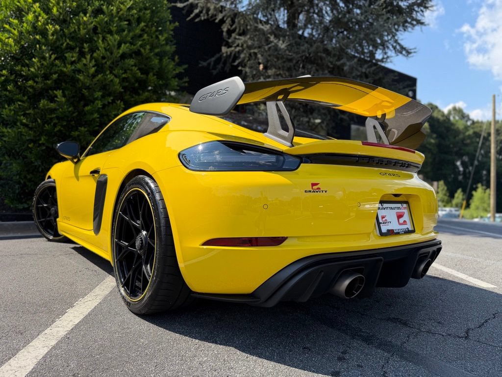 Used 2025 Porsche 718 Cayman GT4 RS w/ Weissach Package RWD image 20