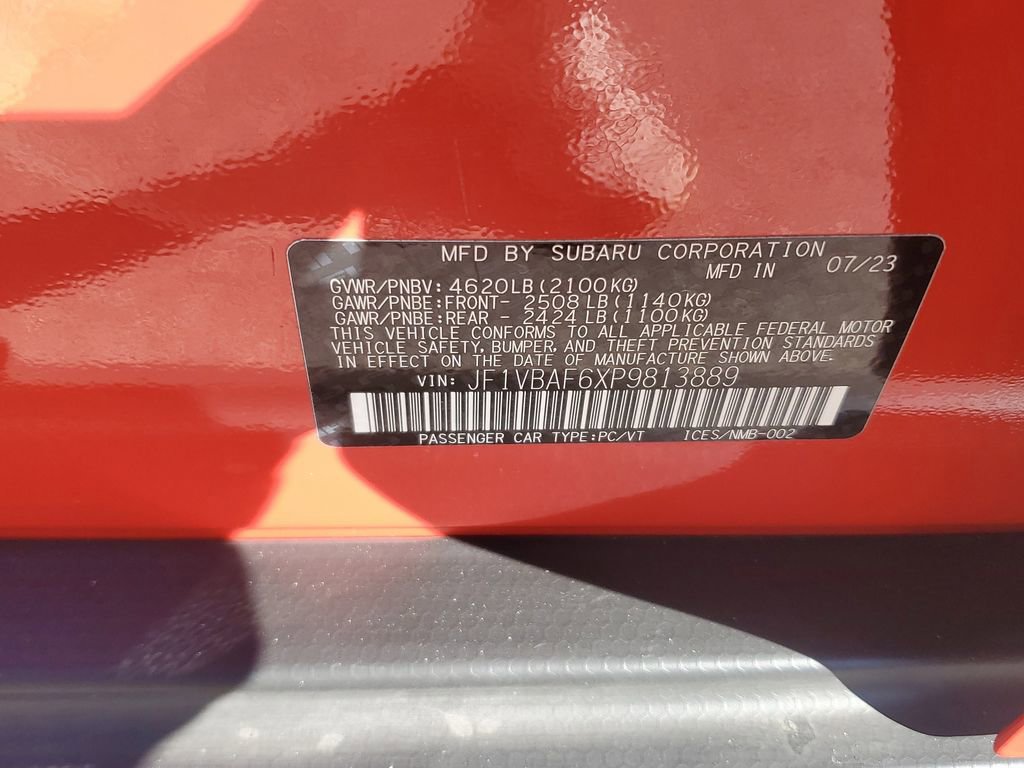 Used 2023 Subaru WRX Premium image 31