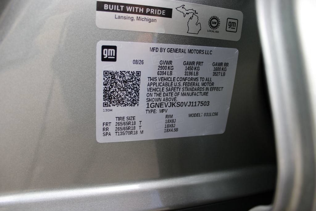 New 2027 Chevrolet Traverse Z71 w/ Enhanced Driving Package AWD/4WD image 55