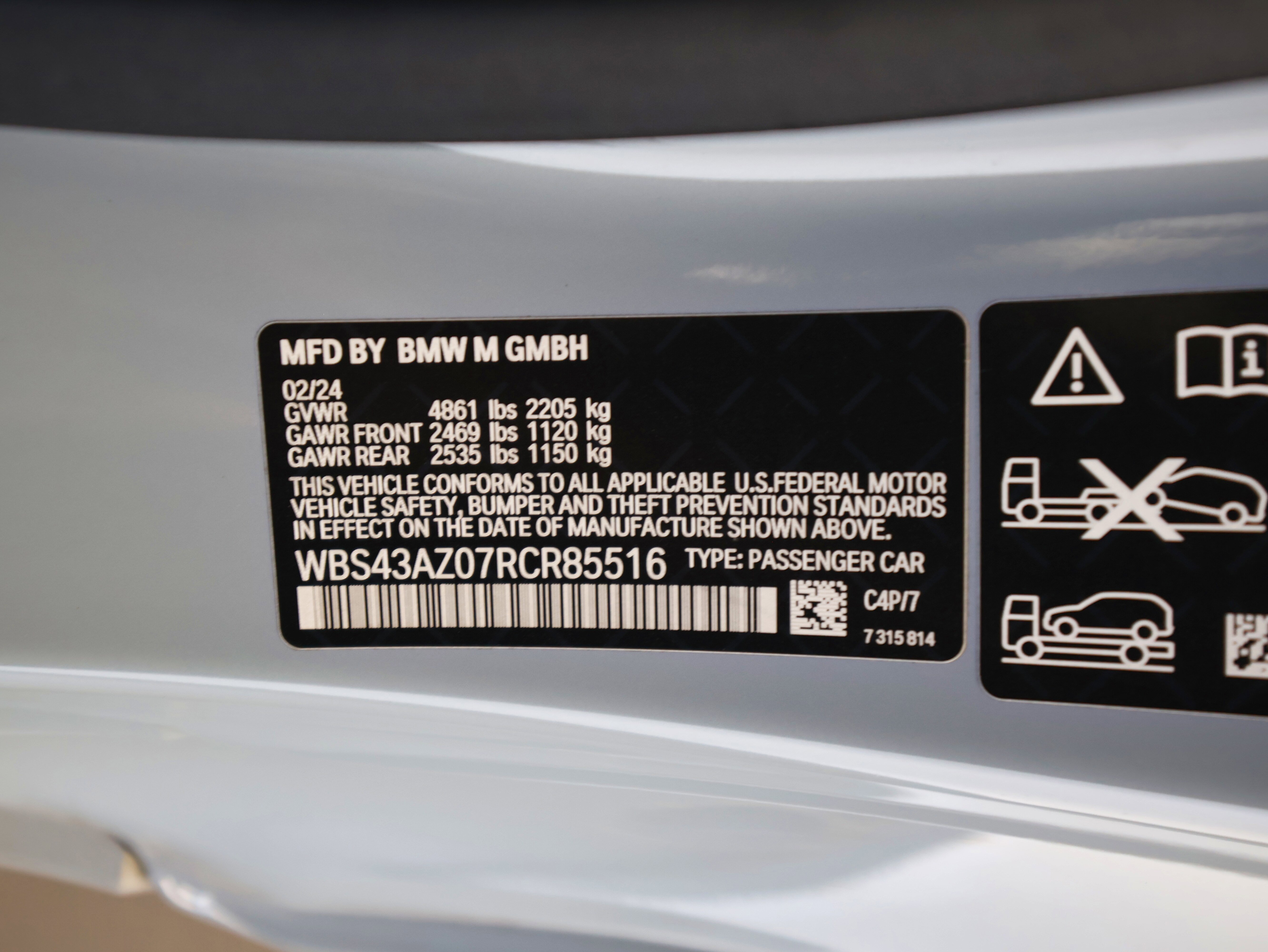 Used 2024 BMW M4 xDrive Competition w/ Executive Package image 58