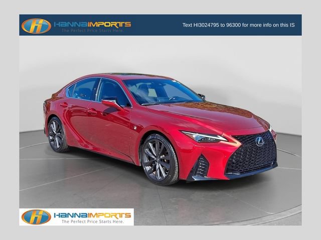 Used 2023 Lexus IS 350 F Sport w/ Memory Package RWD image 1