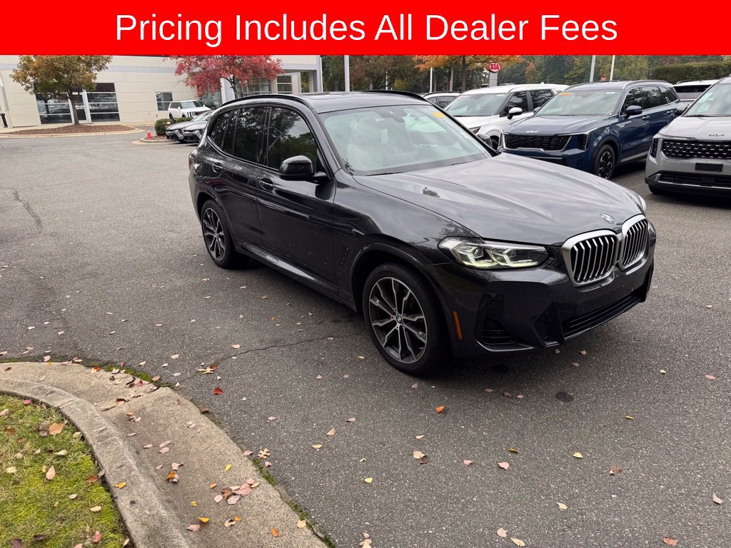 Used 2022 BMW X3 xDrive30i w/ M Sport Package 2 AWD/4WD image 1