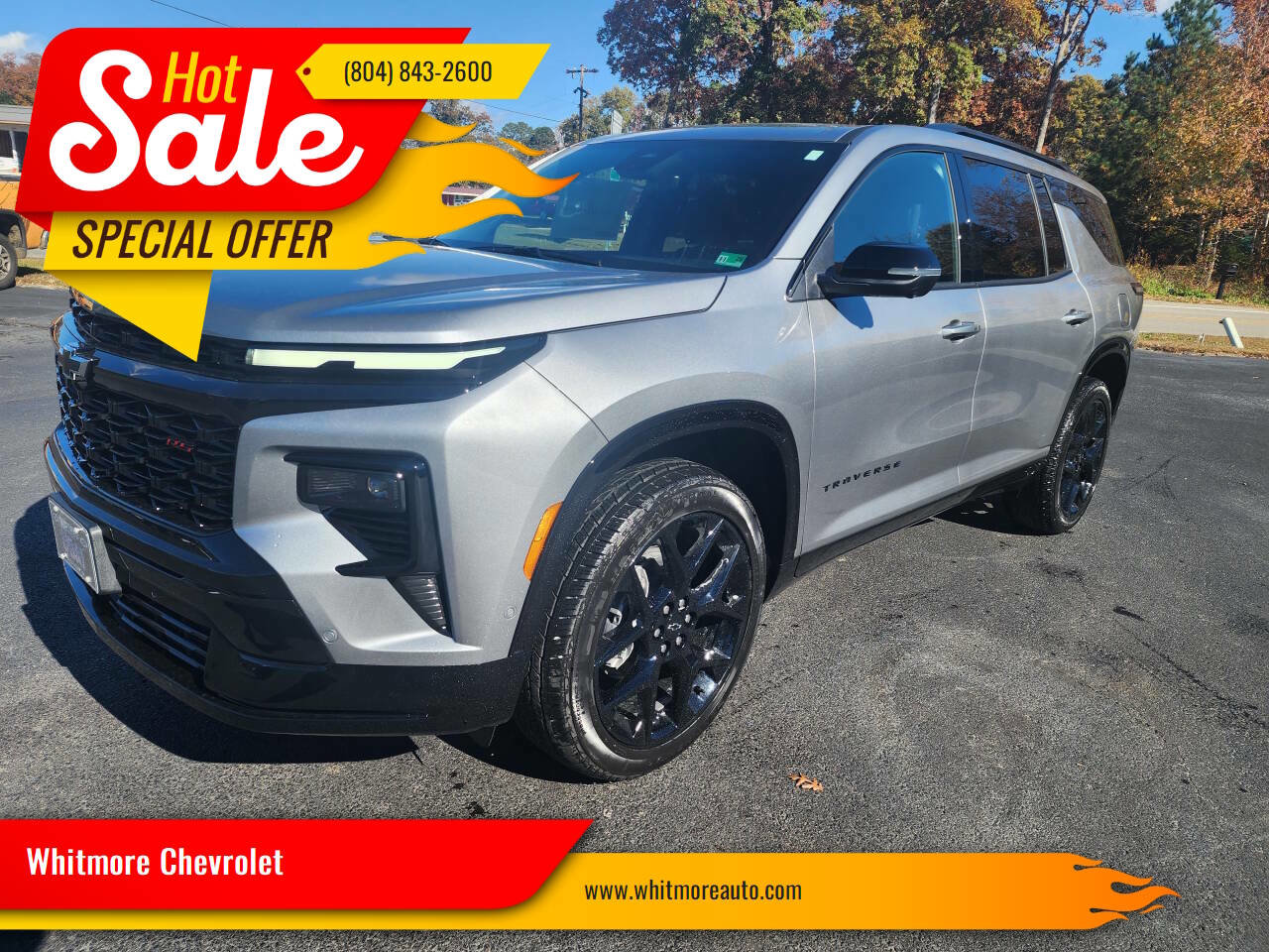 New 2026 Chevrolet Traverse RS