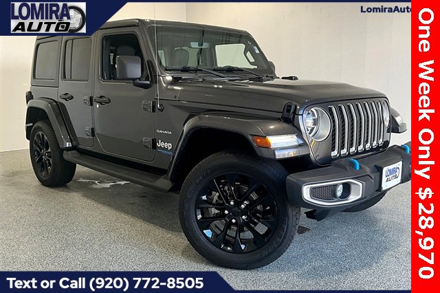Used 2022 Jeep Wrangler Unlimited Sahara w/ Cold Weather Group