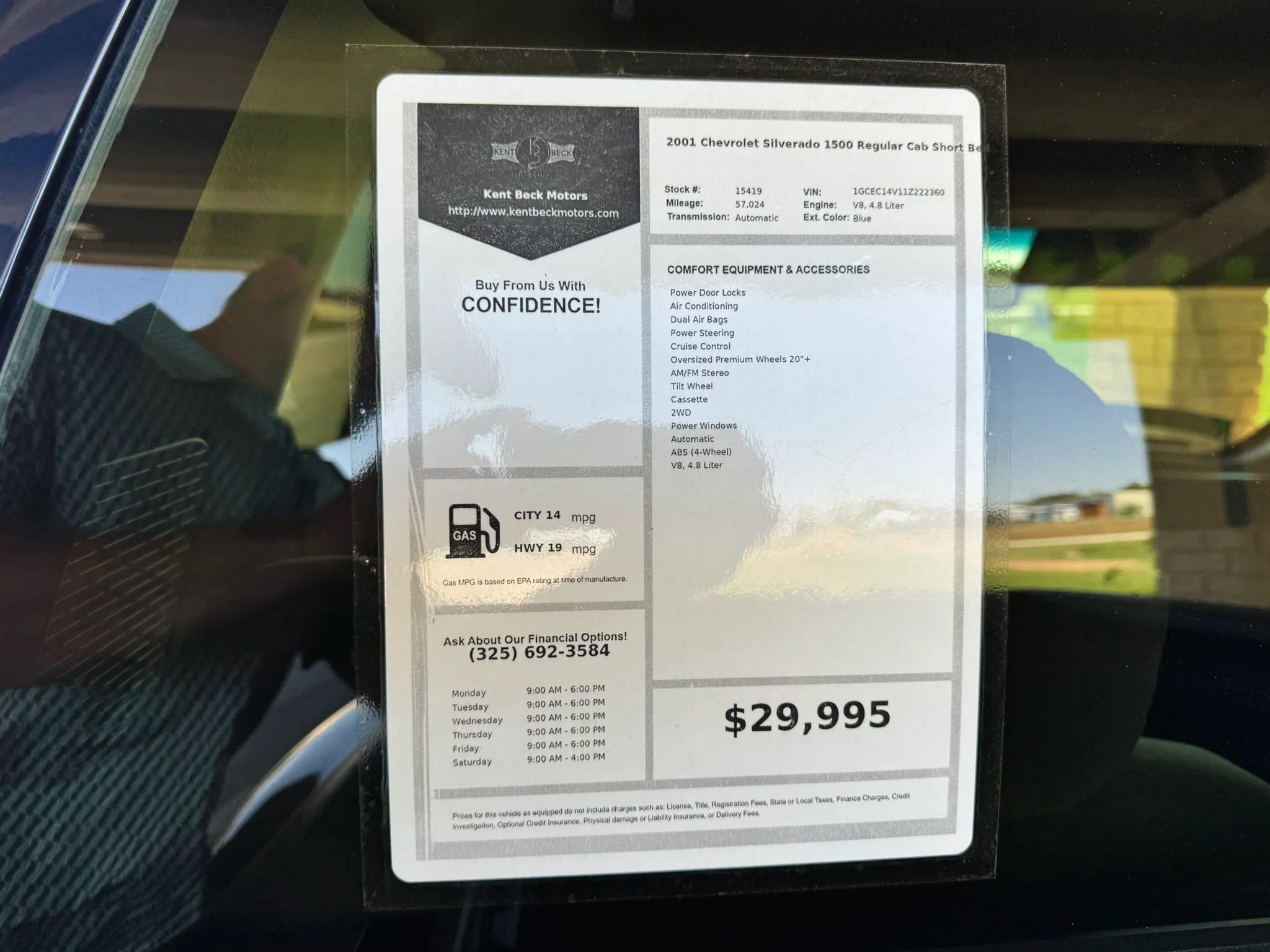 Used 2001 Chevrolet Silverado 1500 LS RWD image 22