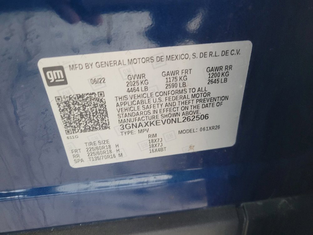 Used 2022 Chevrolet Equinox LT FWD image 33