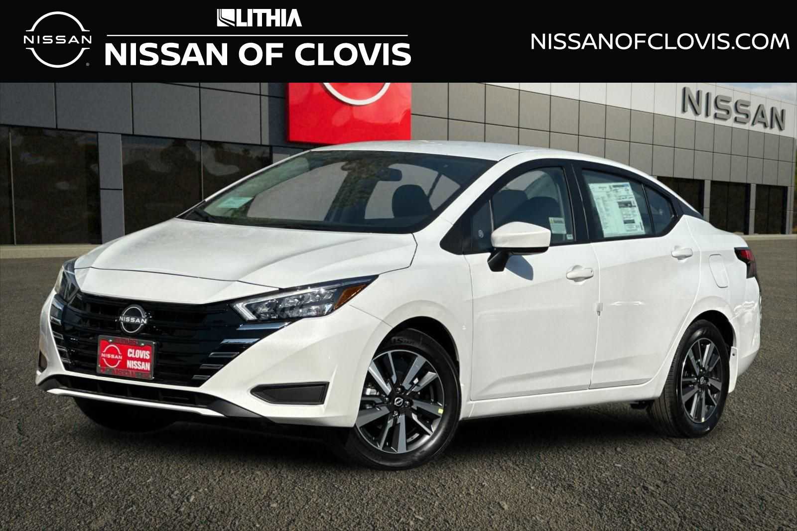 New 2025 Nissan Versa SV w/ Trunk Package