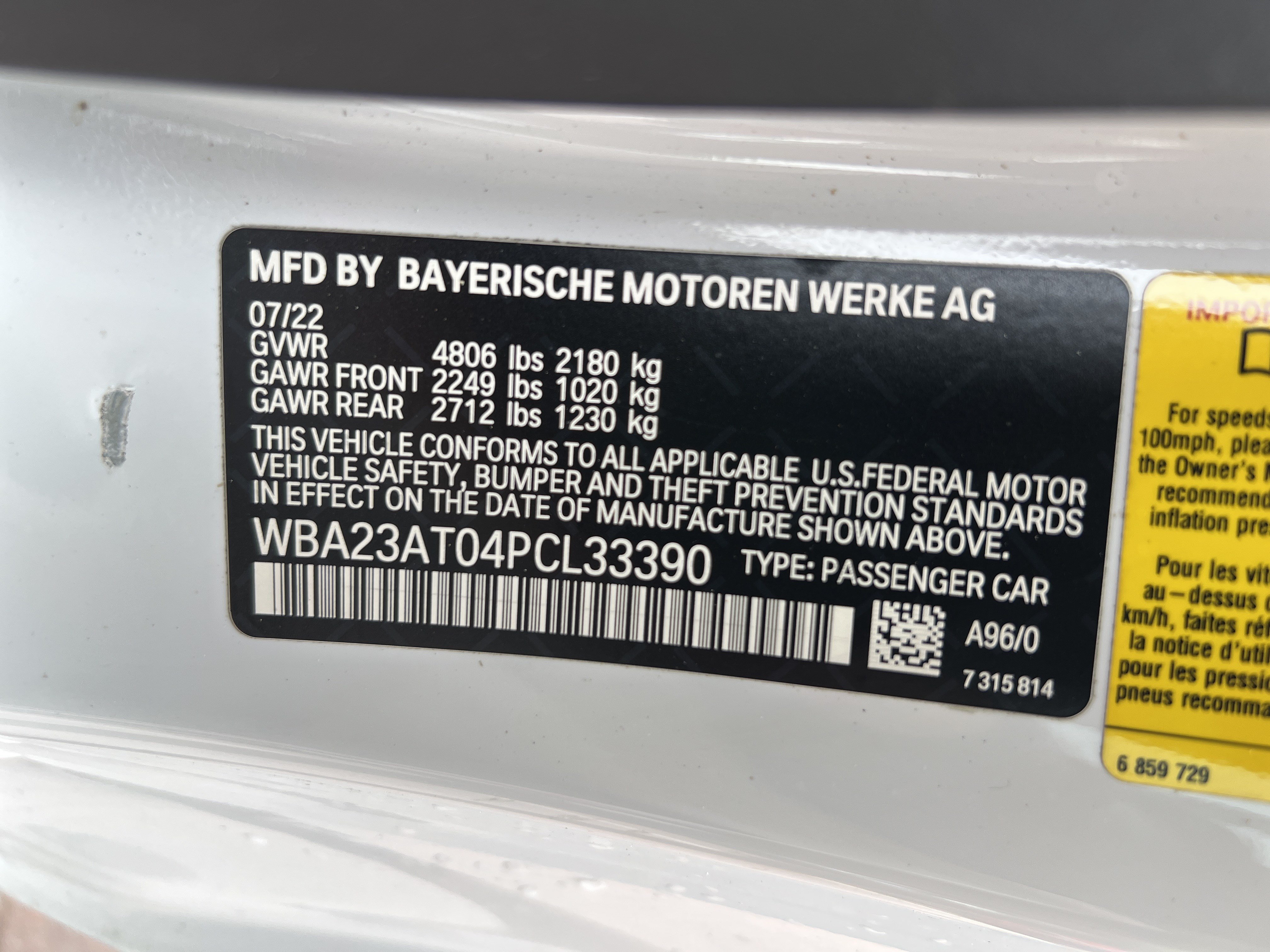 Certified 2023 BMW 430i Convertible w/ M Sport Package RWD image 33