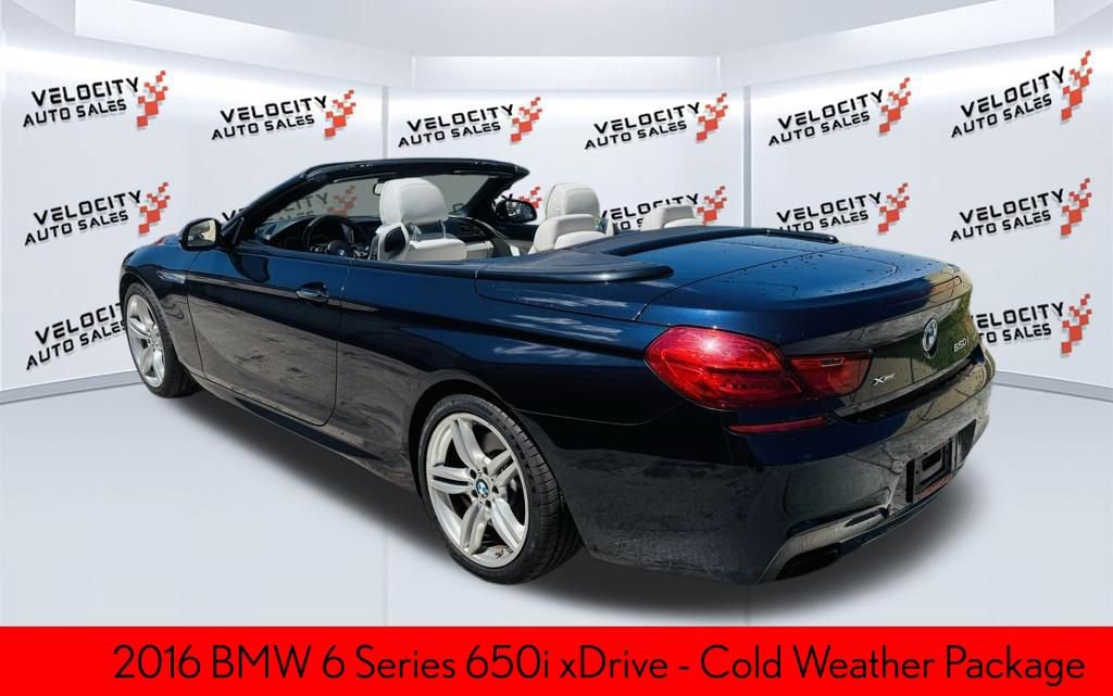 Used 2016 BMW 650i xDrive Convertible AWD/4WD image 5