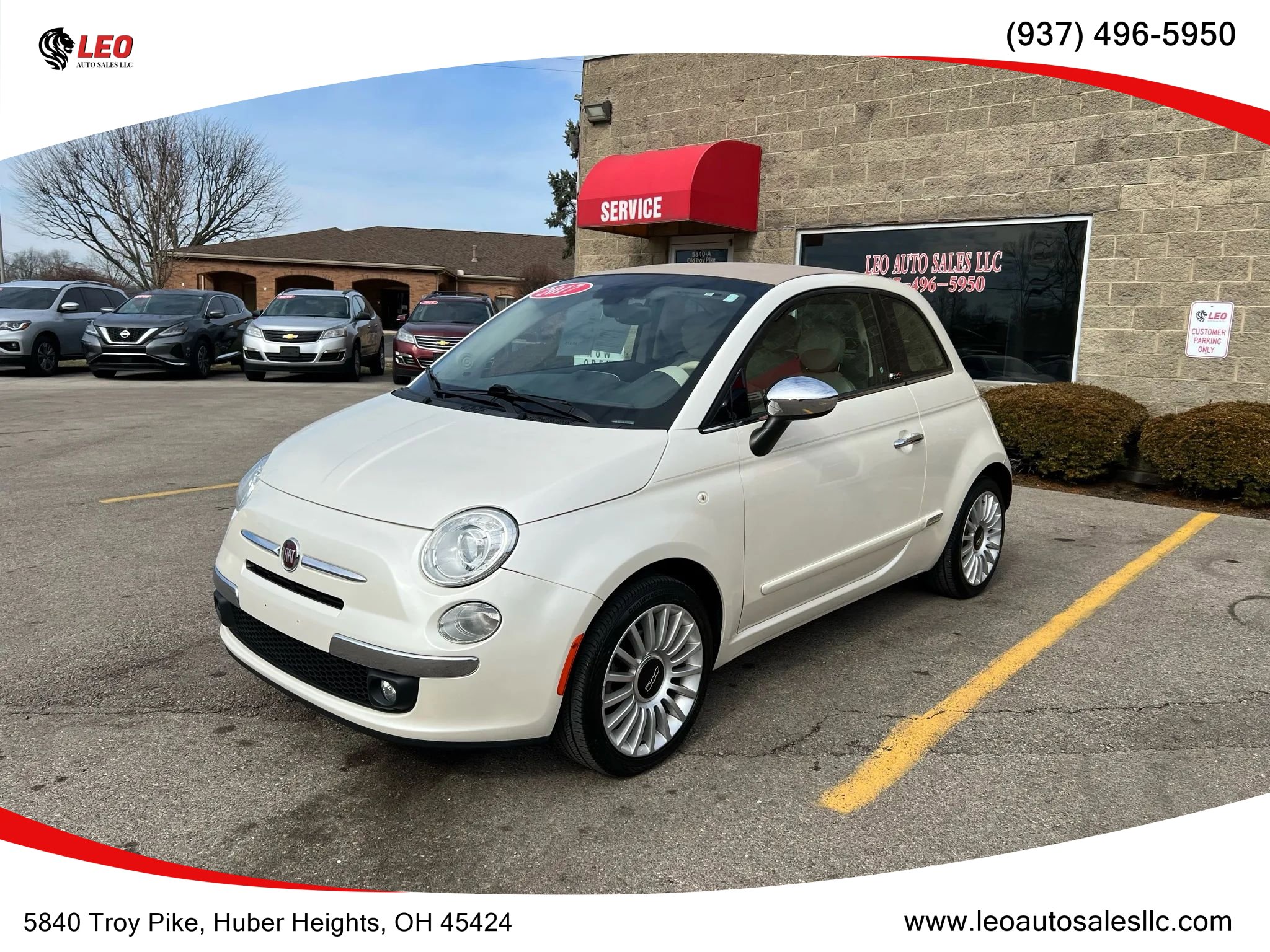 Used 2017 FIAT 500 Lounge image 1