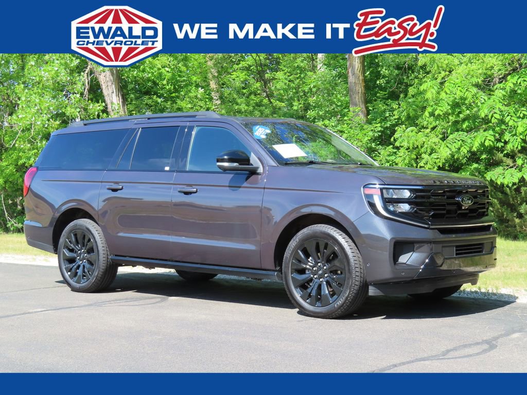 Used 2025 Ford Expedition Max Platinum w/ Stealth Appearance Package AWD/4WD video 1