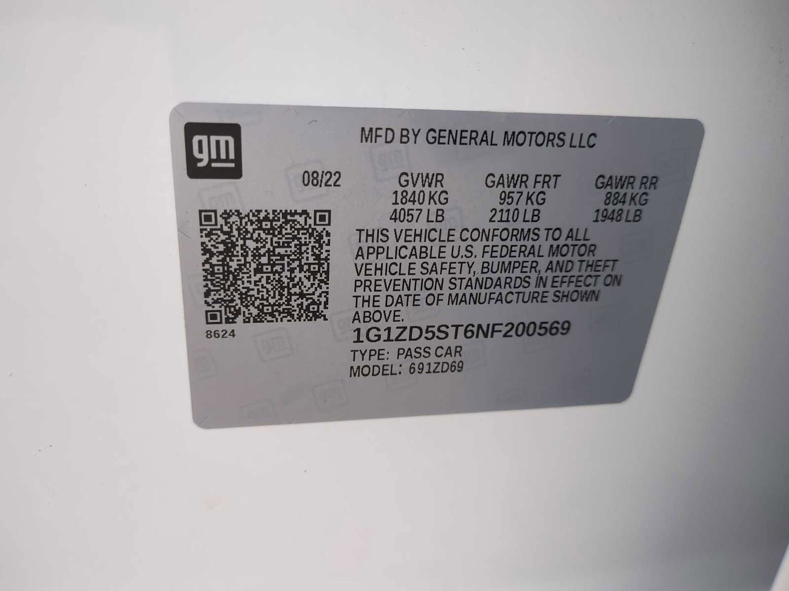 Used 2022 Chevrolet Malibu LT w/ Sport Edition image 34