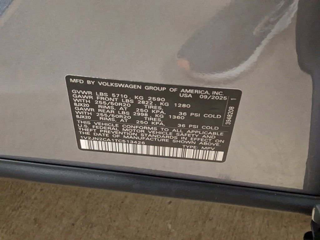 New 2026 Volkswagen Atlas SE image 30