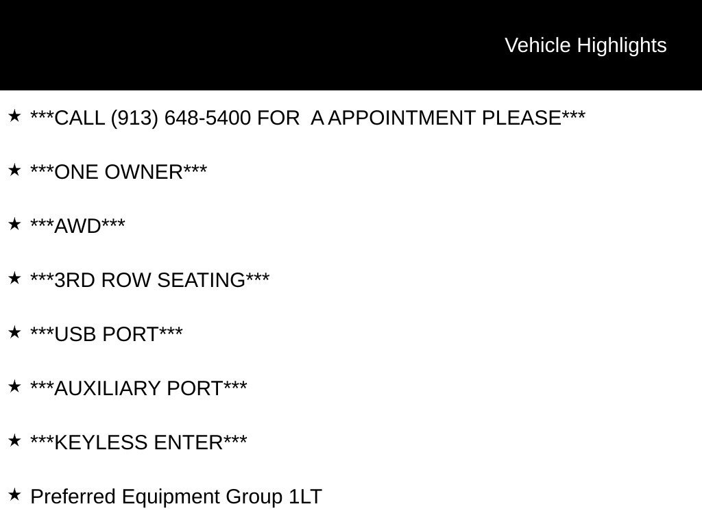 Used 2019 Chevrolet Traverse LT AWD/4WD 360° Tour