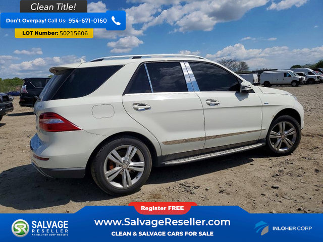 Used 2012 Mercedes-Benz ML 350 4MATIC w/ Premium 1 Pkg image 4