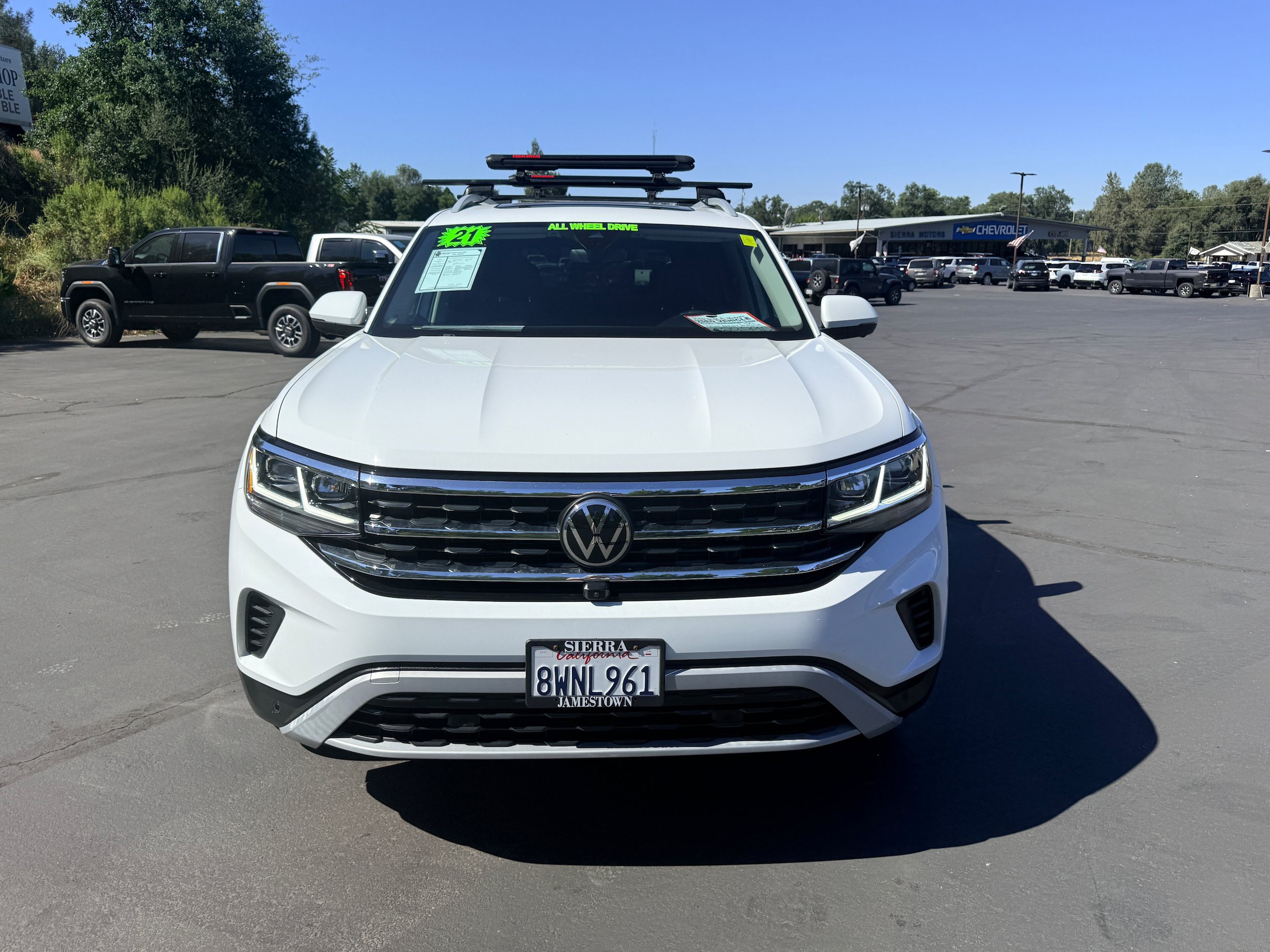 Used 2021 Volkswagen Atlas SEL Premium AWD/4WD image 3