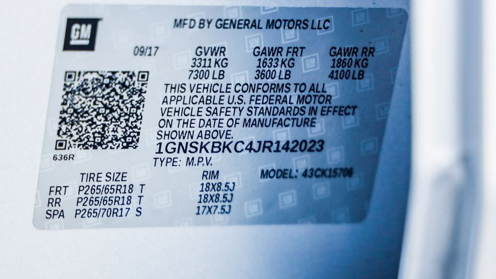 Used 2018 Chevrolet Tahoe LT image 30