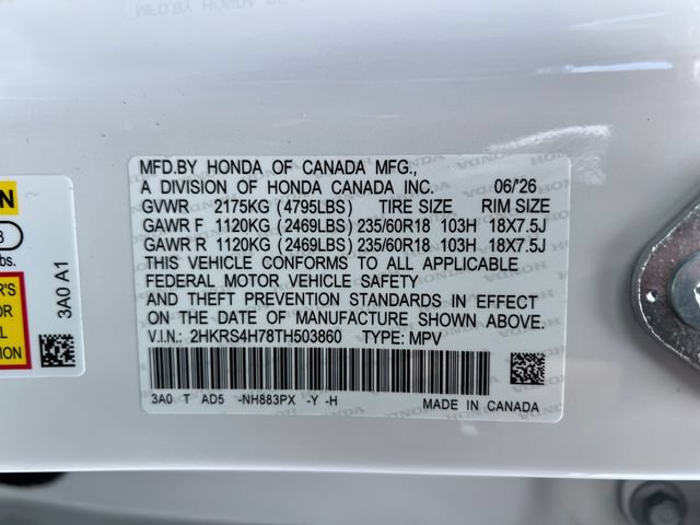 New 2026 Honda CR-V EX-L image 20