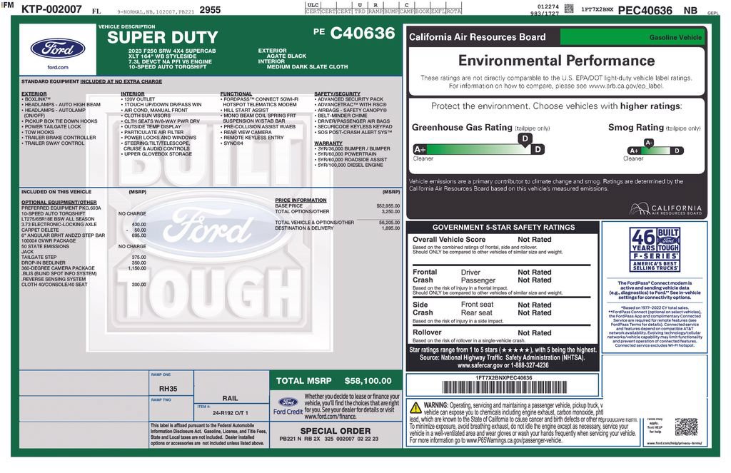 Used 2023 Ford F250 XLT w/ 360-Degree Camera Package AWD/4WD image 5