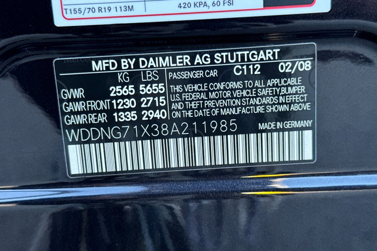 Used 2008 Mercedes-Benz S 550 image 19