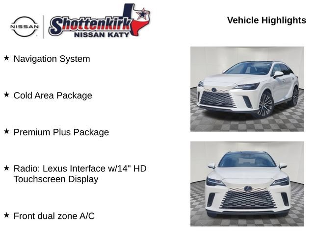 Used 2023 Lexus RX 350 Premium Plus w/ Cold Area Package FWD image 6