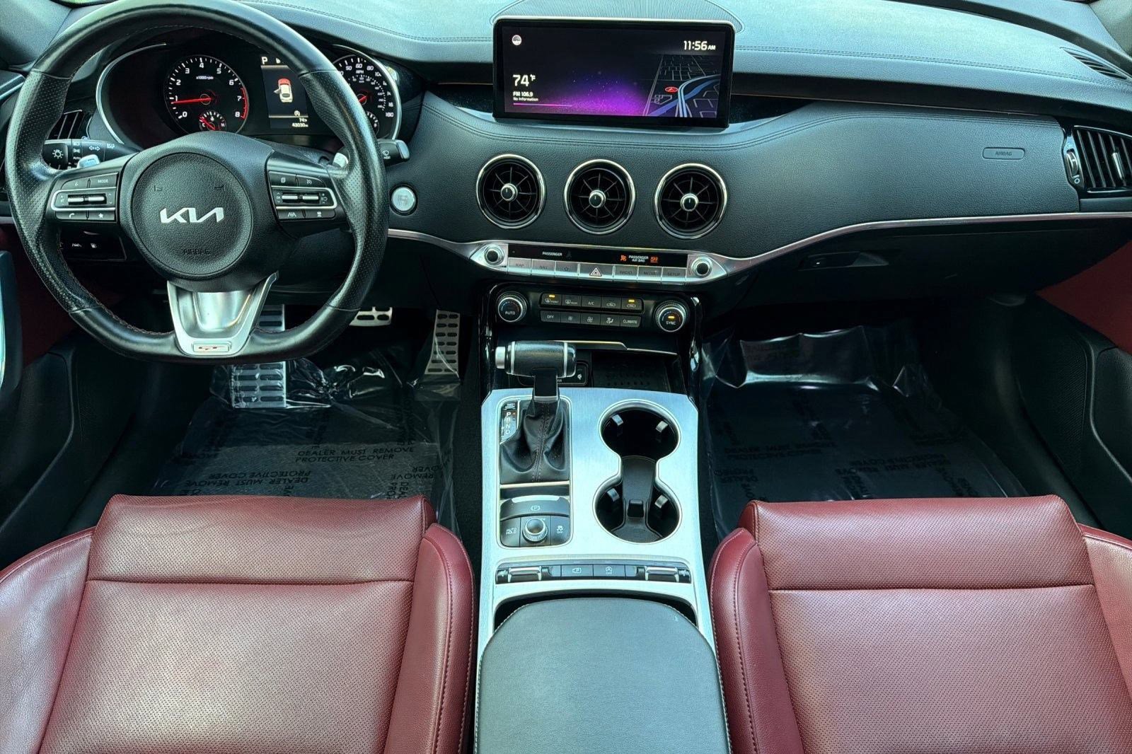 Used 2022 Kia Stinger GT1 w/ Red Interior Color Package image 17