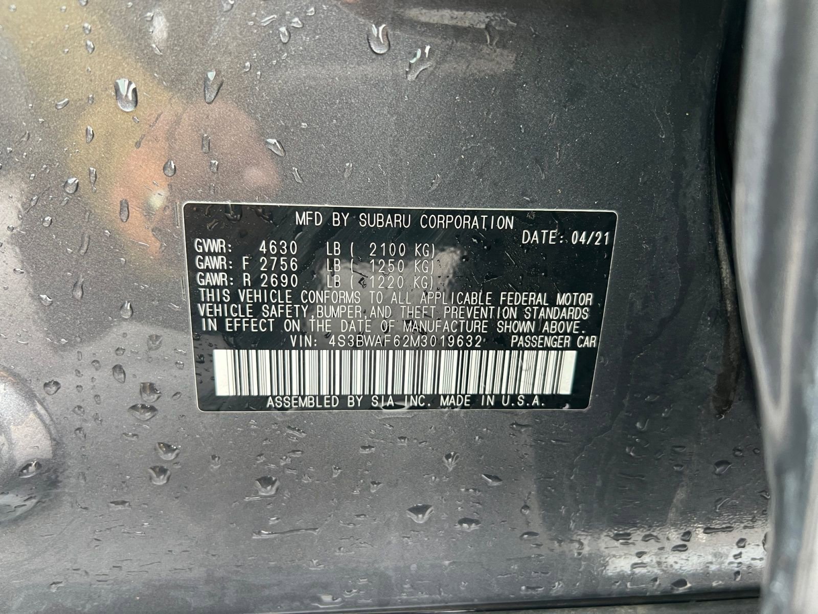 Used 2021 Subaru Legacy Premium AWD/4WD image 38